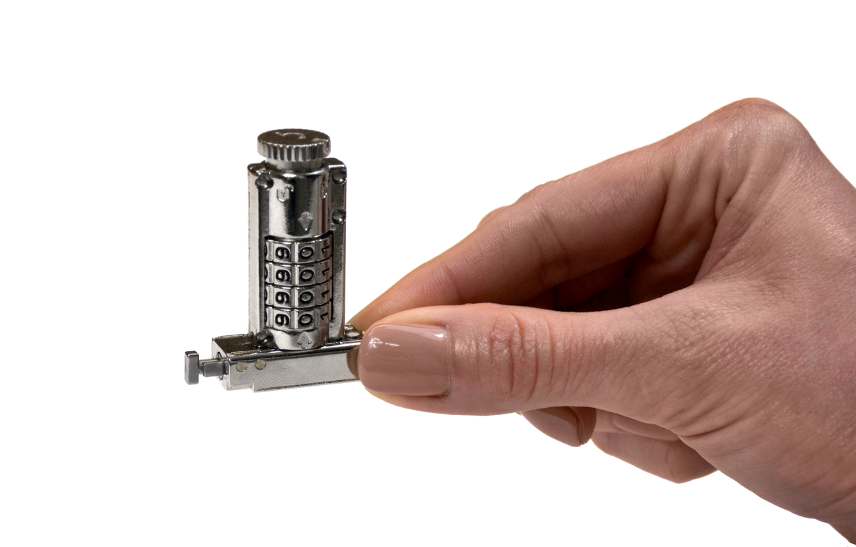 NG07T Resettable Combination T-Bar Lock - Dell – Noble Locks