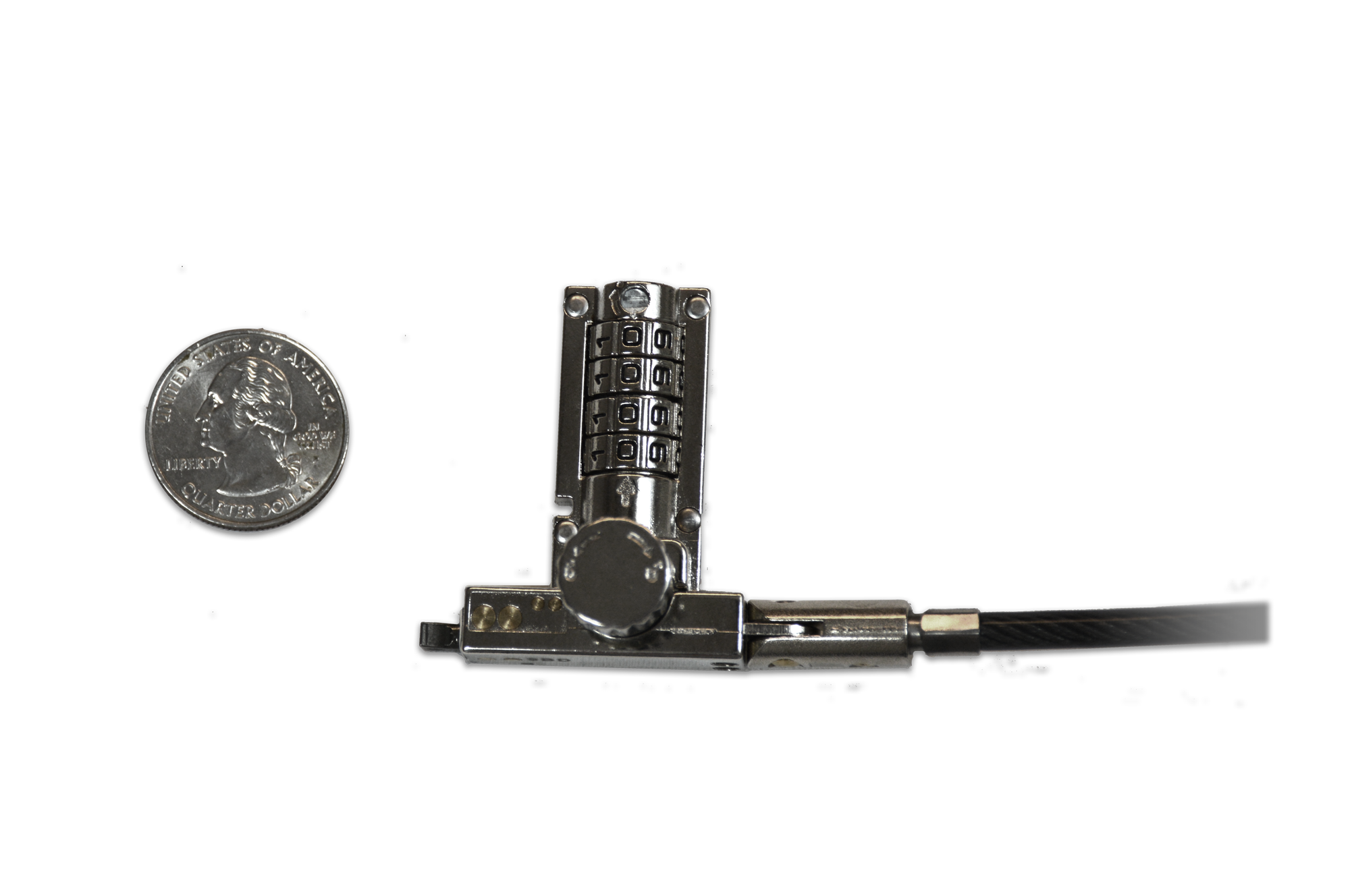 TZ03TC Ultra Compact Wedge Combination Lock – Noble Locks